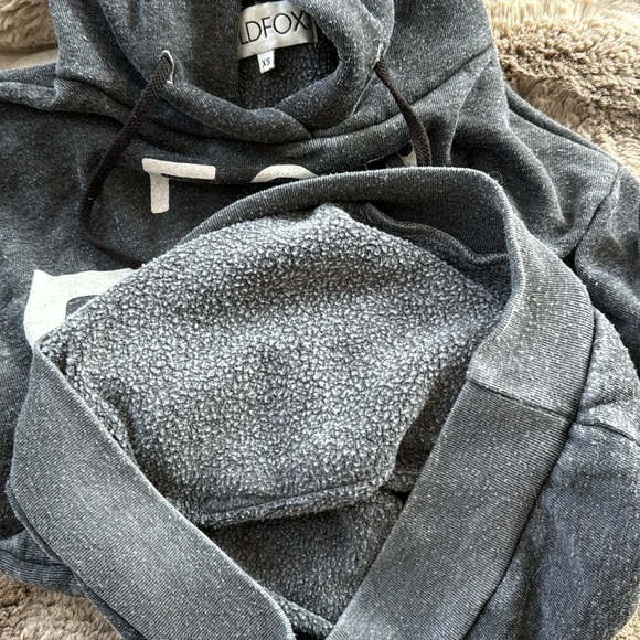 Wildfox FOR FOX SAKE HOODIE SWEATSHIRT WOMENS - Picture 6 of 10